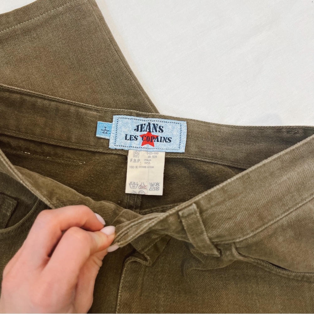 Vintage‎ Les Copains Green Denim - Picture 7 of 9